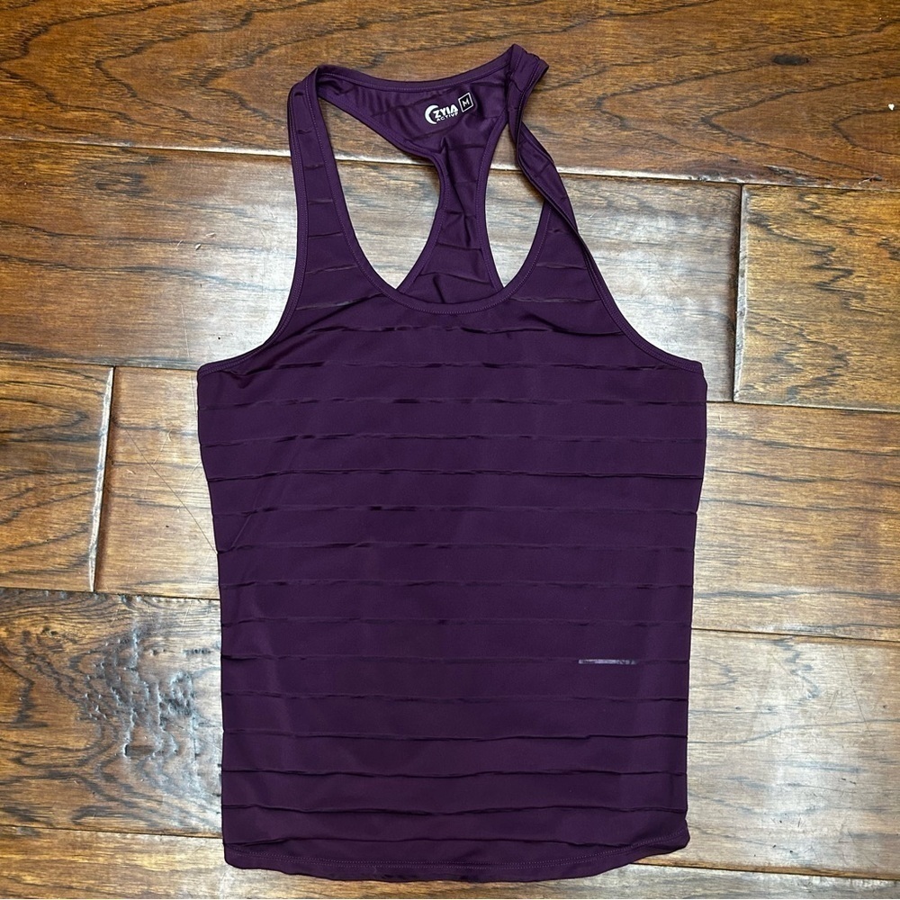 ZYIA Deep Plum Racerback Tank - Picture 6 of 6